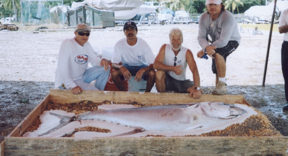 Muskie release mount Molding History at Gray Taxidermy